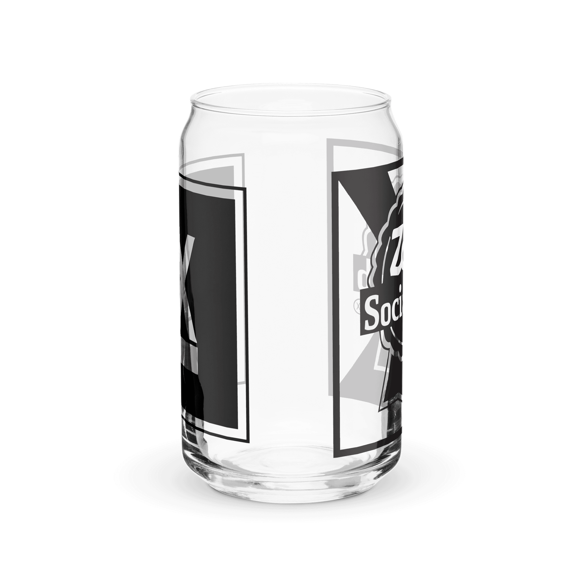 Zoxx Social Club Can-Shaped Glass product image (2)