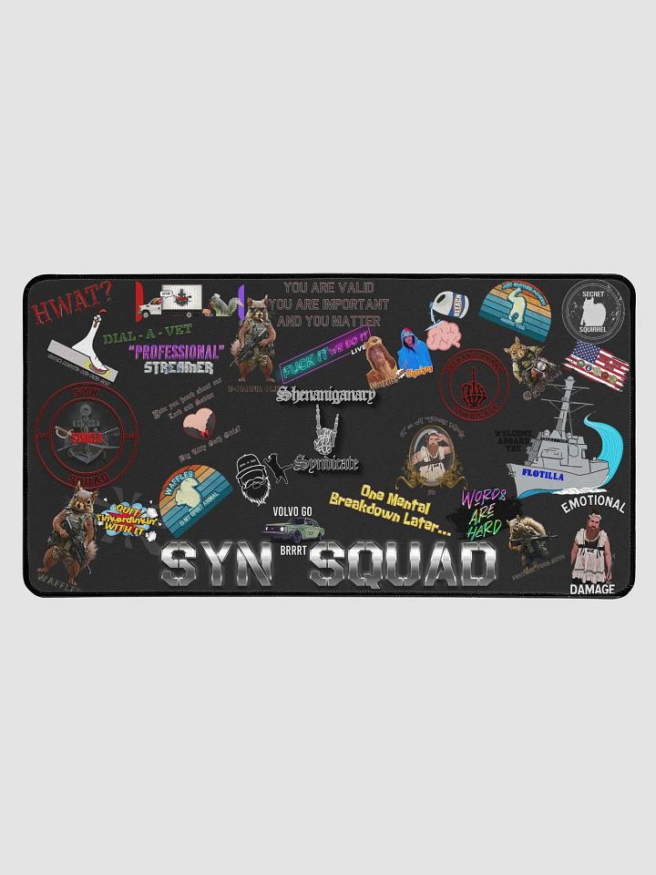 Sticker Bombed Desk Mat Large product image (1)