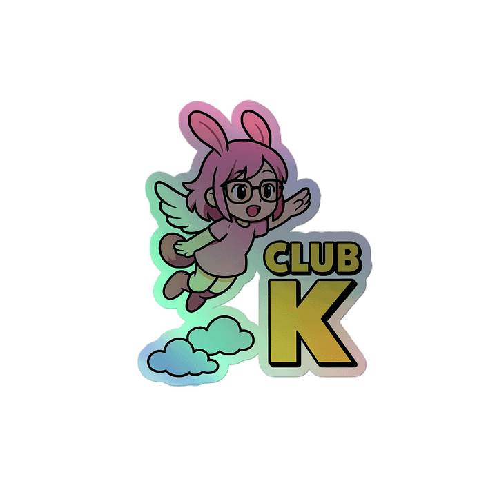 Super K's Club HOLOGRAPHIC" STICKERS product image (2)