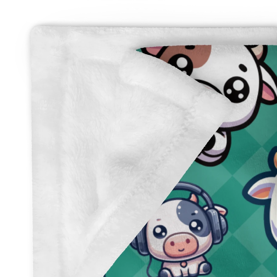 Kawaii Cows Funny Blanket for Cow Lovers product image (13)