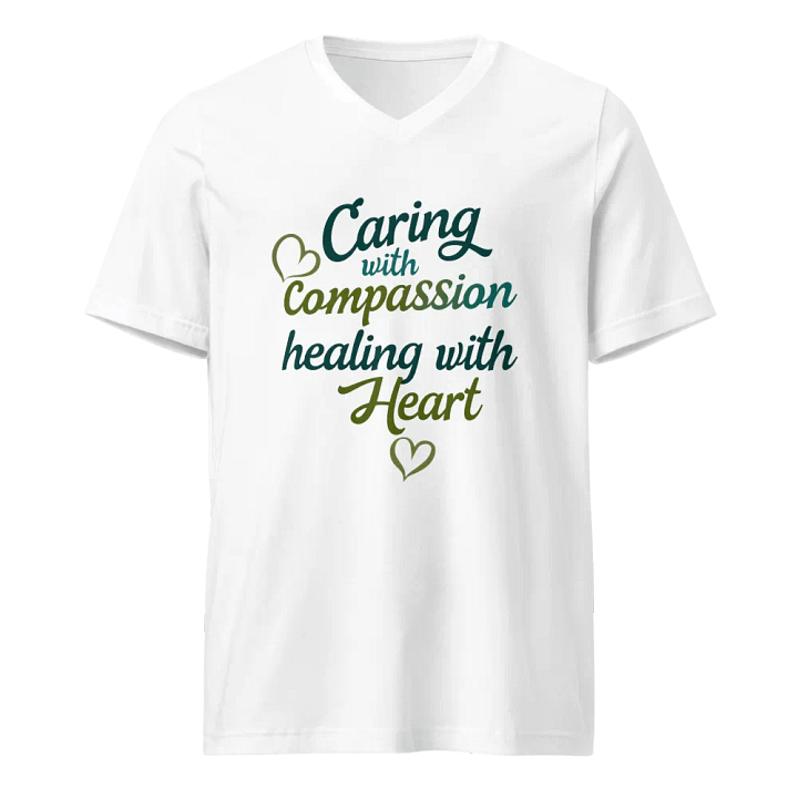 Compassionate Hearts V-Neck Tee product image (1)