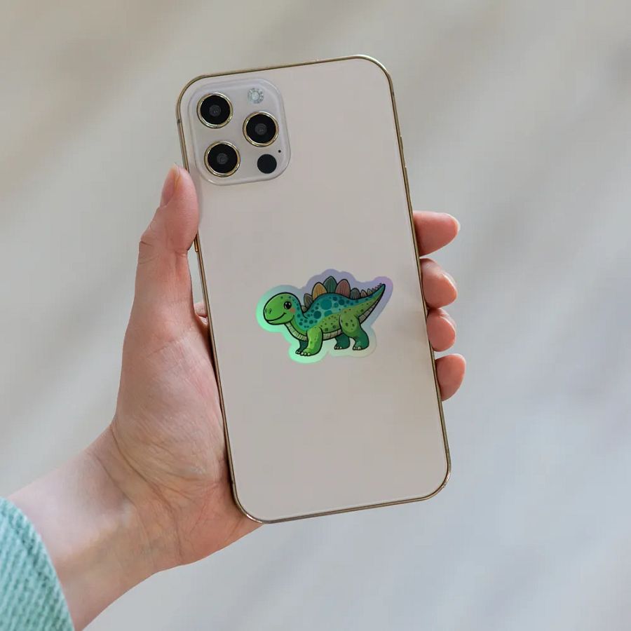 Steve the Stego Holo Sticker product image (8)