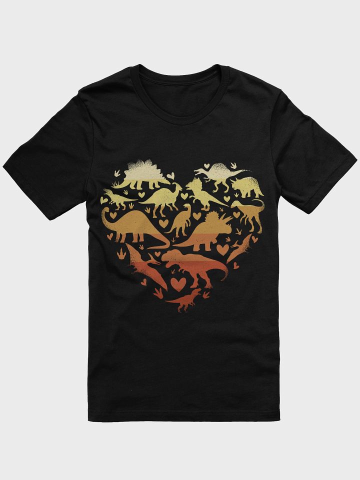 Retro Dino Heart T-Shirt product image (6)
