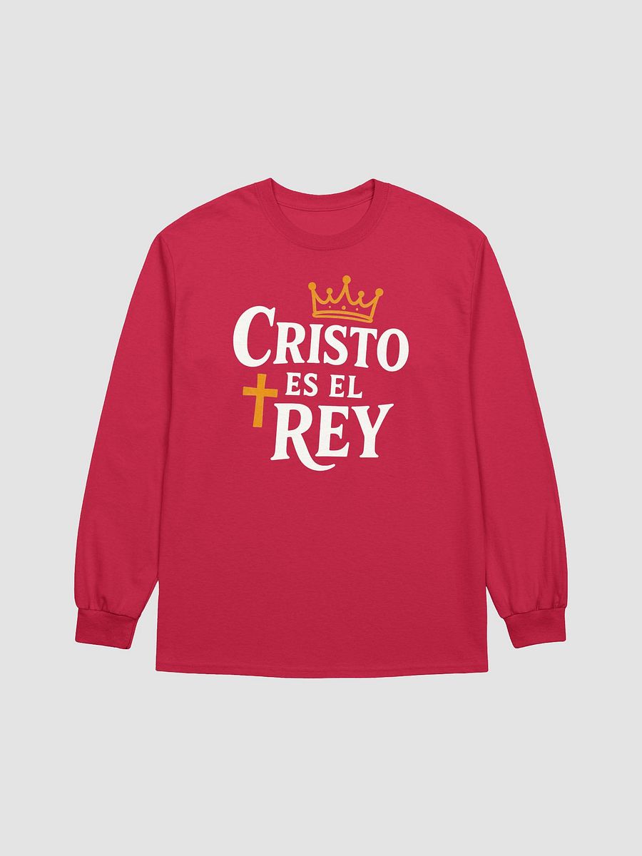 Camiseta Unisex Manga Larga | Cristo es el Rey product image (1)