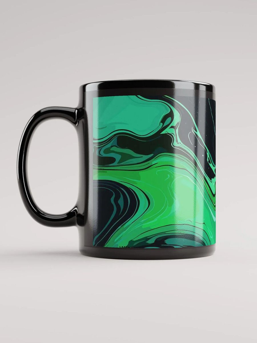 Swirling Green Elegance Marble Mug product image (6)