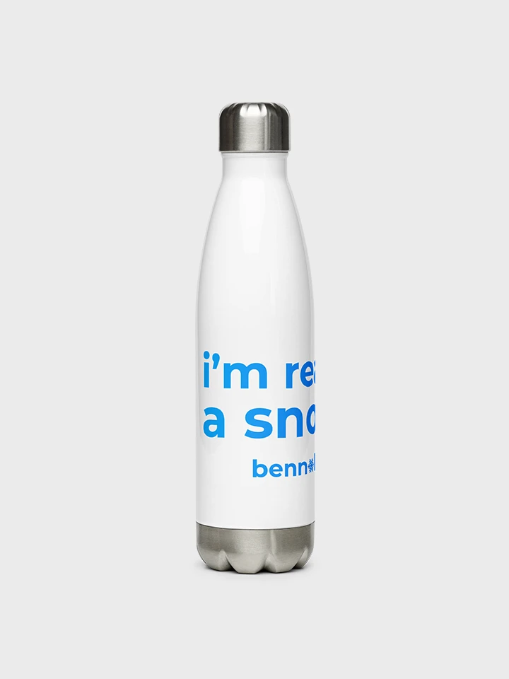 I'm ready for a snow day water bottle product image (1)