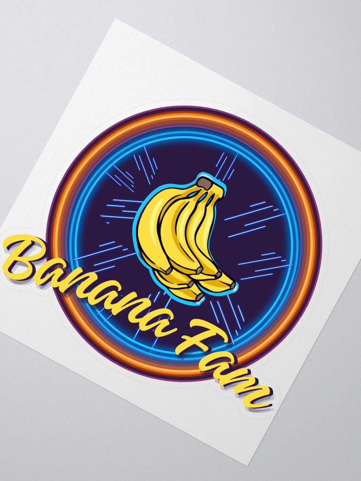 Banana Fam Logo Sticker product image (2)
