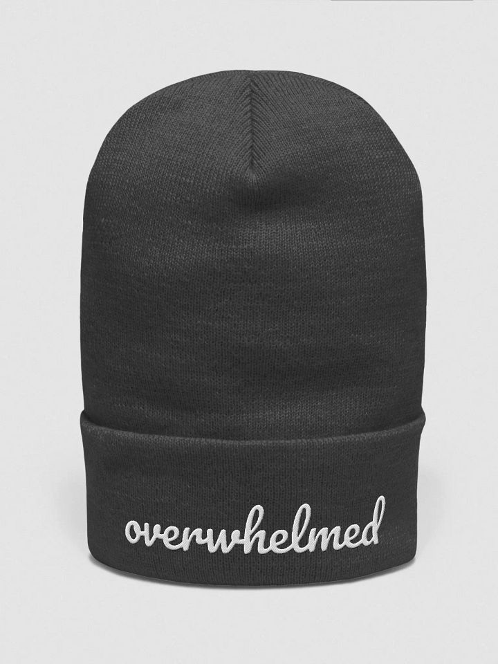 Overwhelmed Beanie product image (2)