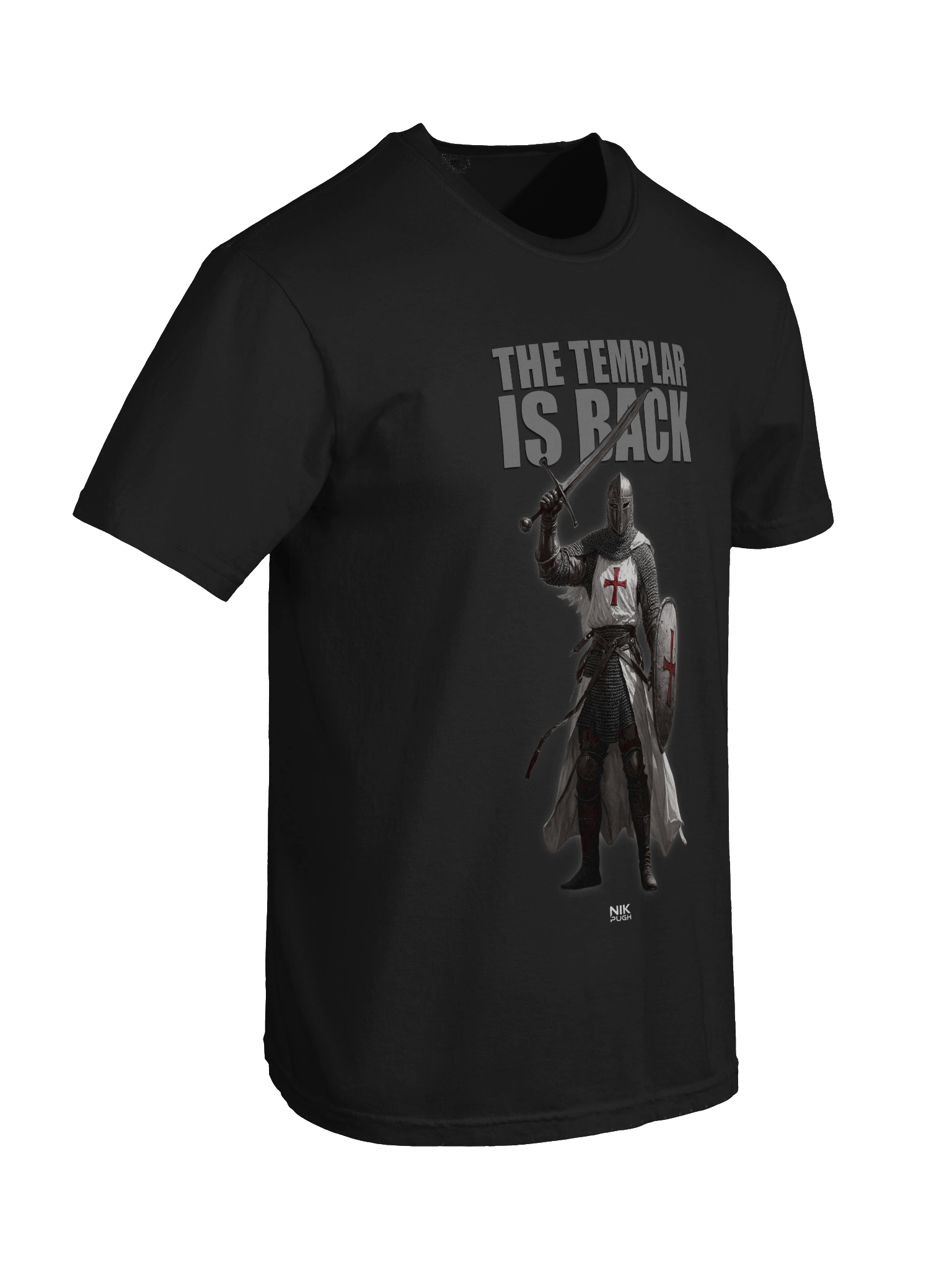 The Templar Is Back –3 Nik Pugh Music Tee product image (16)