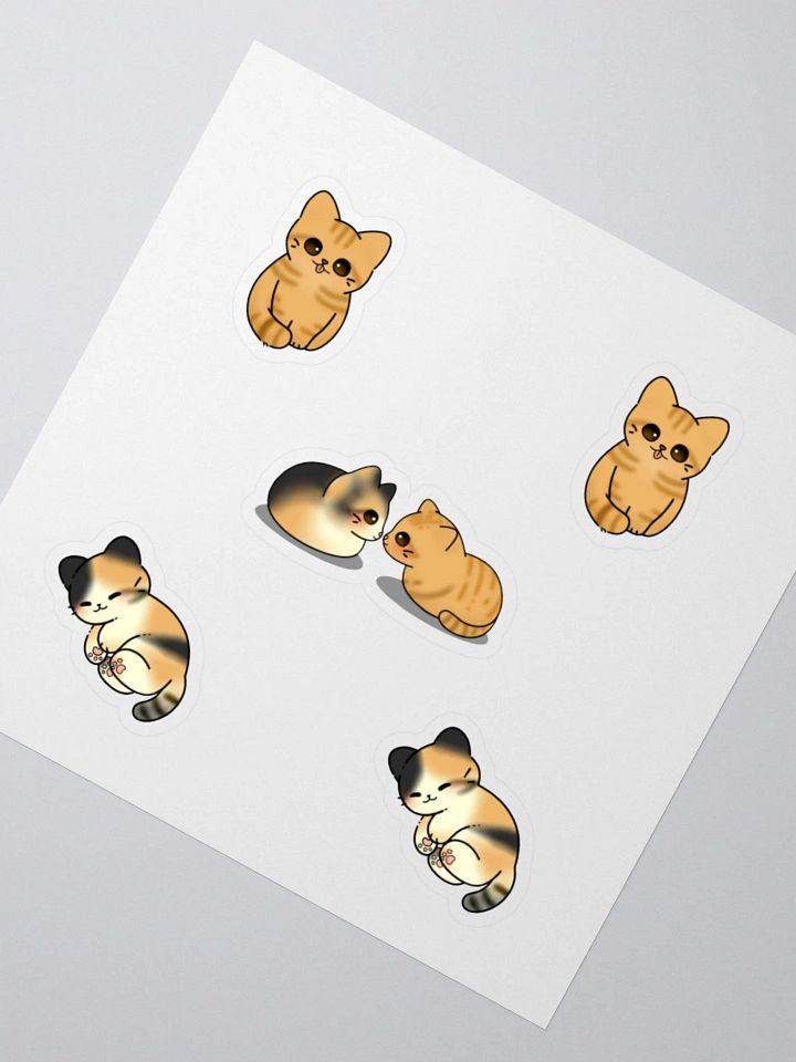 Cat sticker set product image (6)