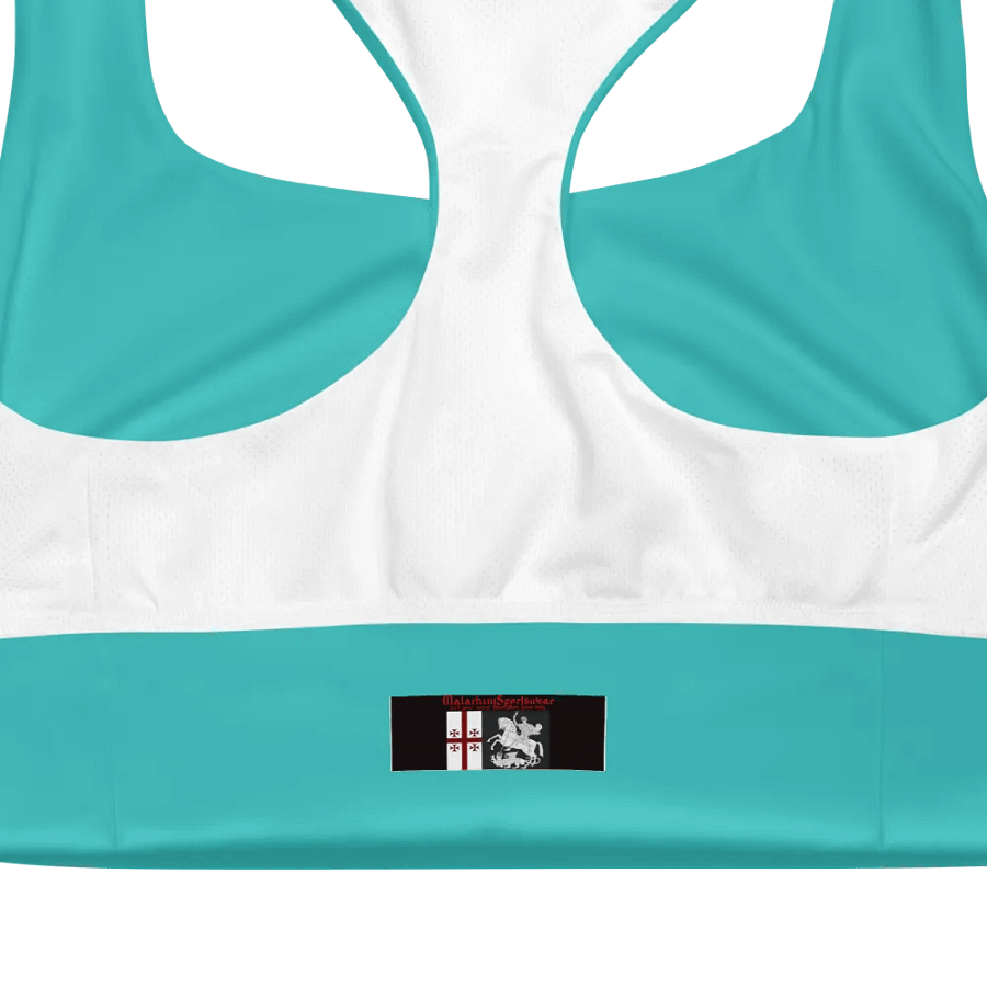 Turquoise Serenity Longline Sports Bra product image (12)