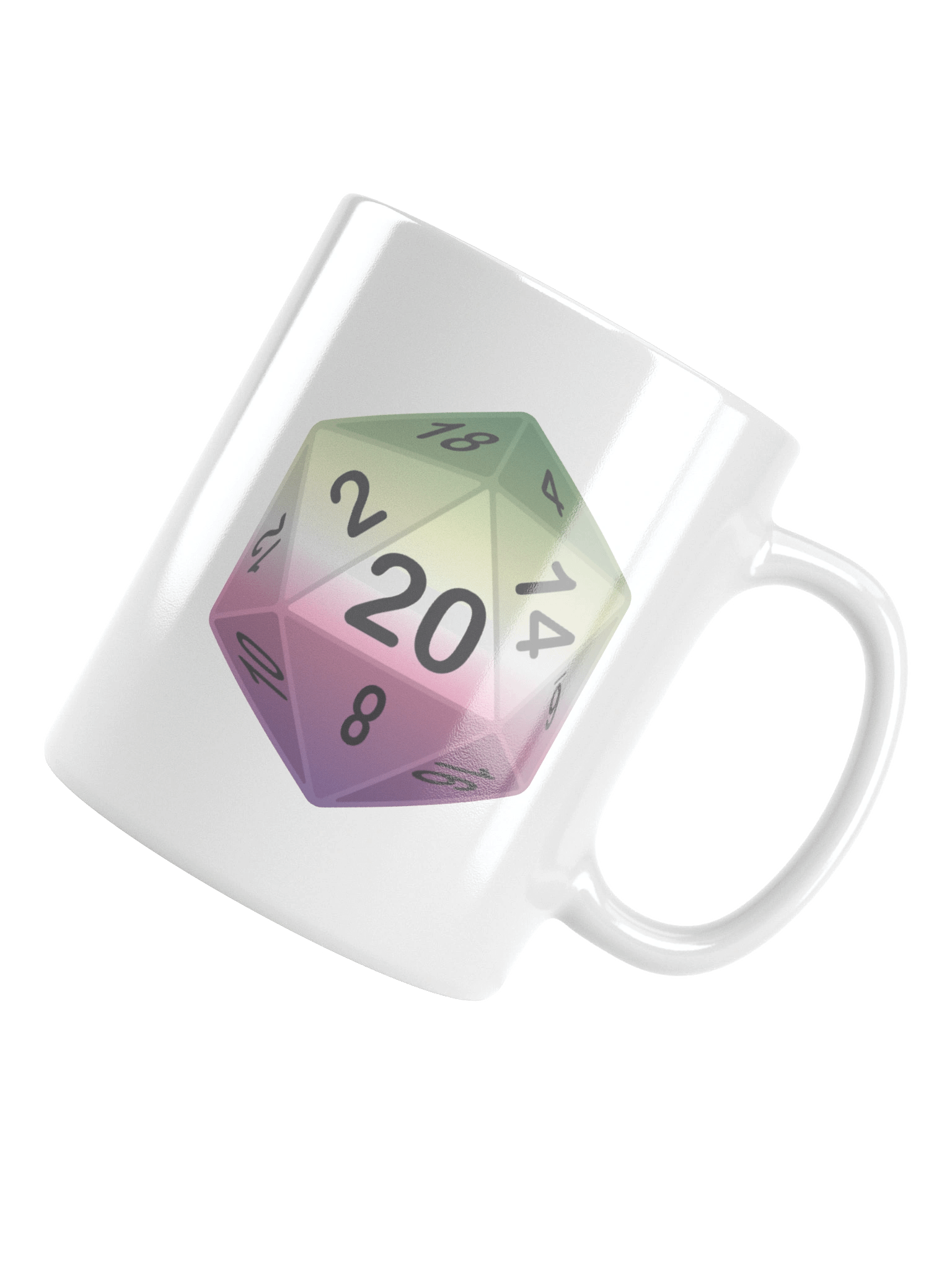 Genderfae Pride D20 Mug product image (10)