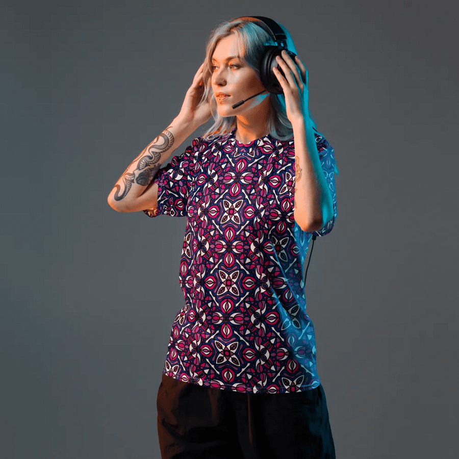 Bi Abstract T - Sports Jersey product image (1)