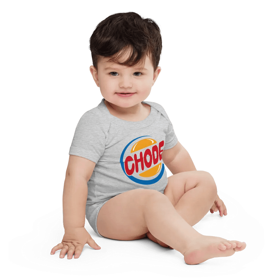 Chode Burger baby onesie product image (4)