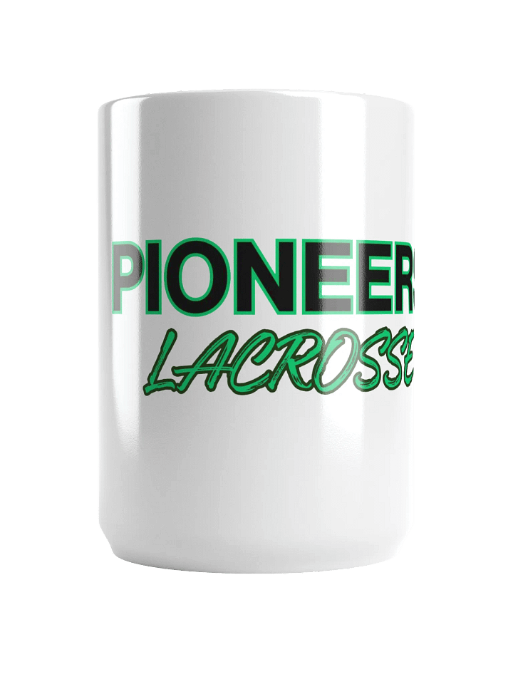 PIONEERS LACROSSE White Glossy Mug product image (1)