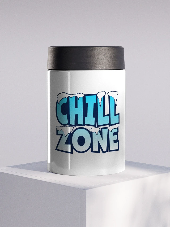 CHILL ZONE STAINLESS STEEL KOOZIE product image (2)