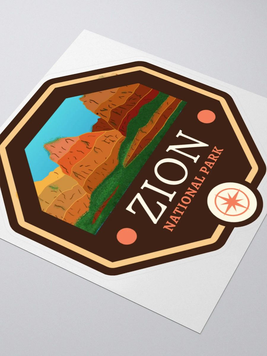 Zion National Park Sticker product image (3)