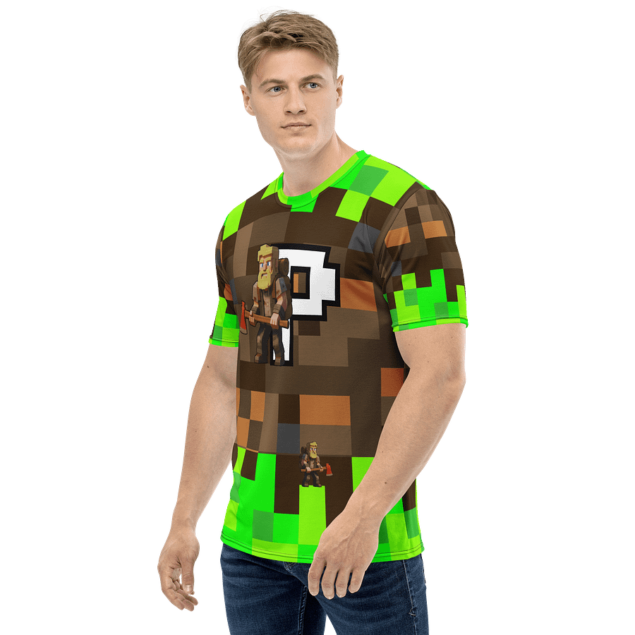 Patient PixelZ P Logo Adult T-Shirt (PixelZ My Craft) product image (3)