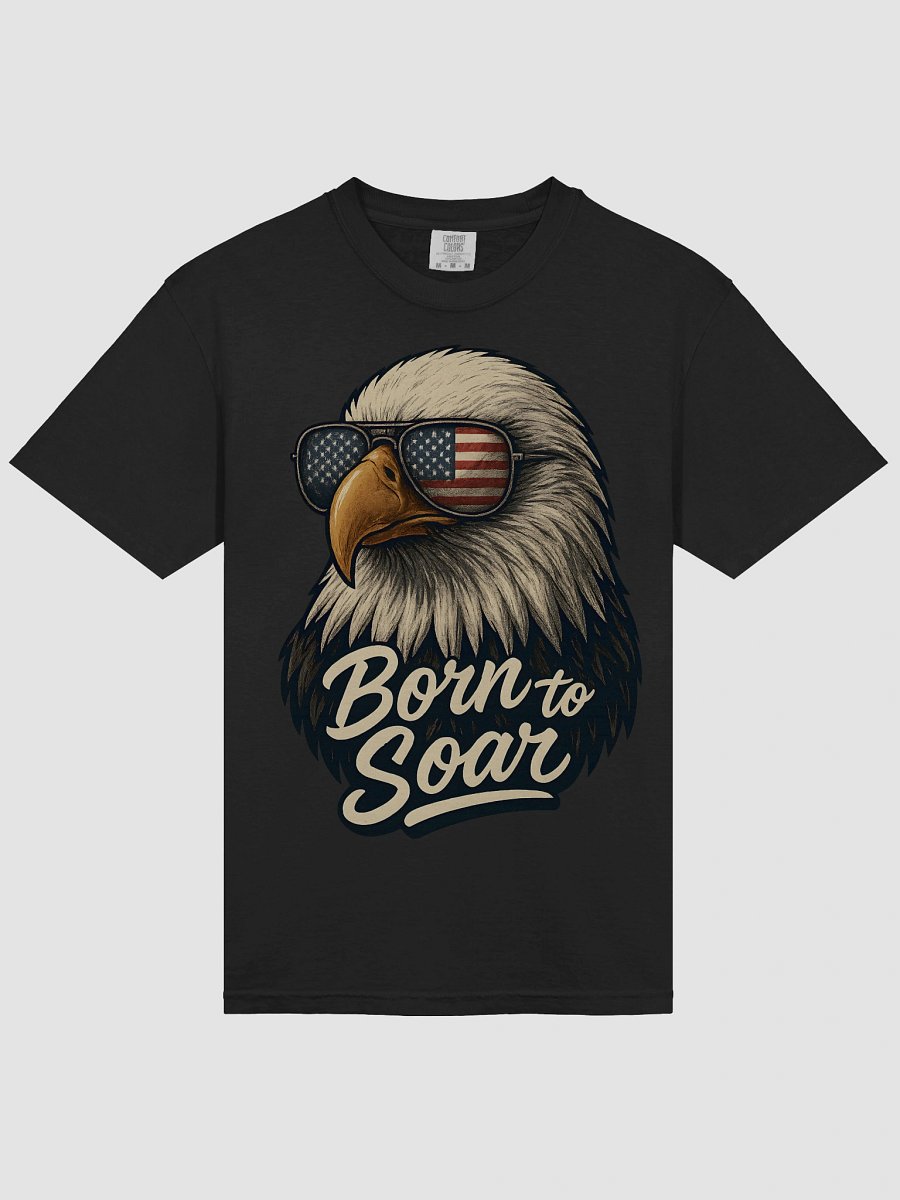 Born to Soar Bald Eagle Sunglasses T-Shirt product image (1)