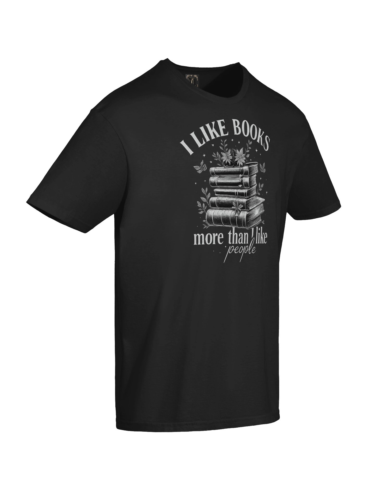 I like books more than I like people unisex tshirt product image (56)