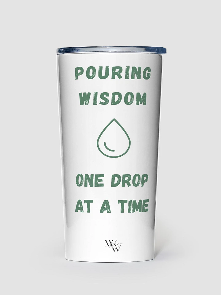 Pouring Wisdom Tumbler product image (1)