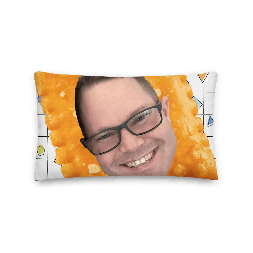 "Do you like Cheeze-Its?" Premium Pillow product image (1)