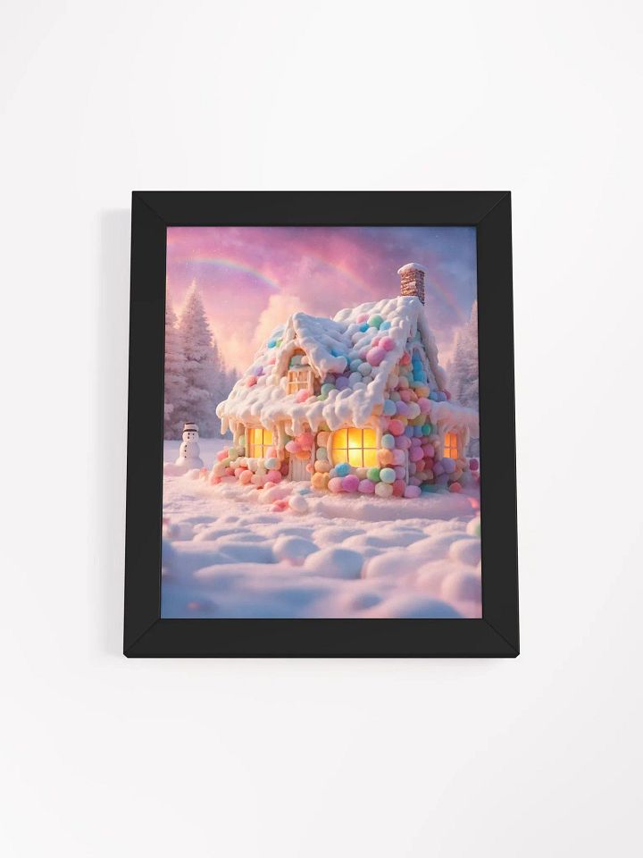 Marshmallow House Framed Poster product image (6)