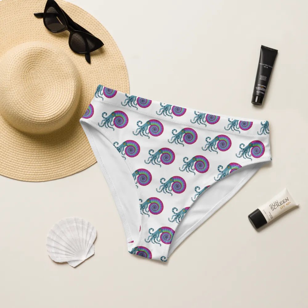 Ammonite High Waisted Bikini Bottom product image (10)