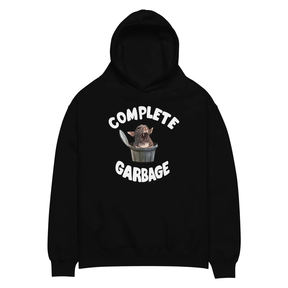 COMPLETE GARBAGE Oversized Hoodie (dark) product image (1)