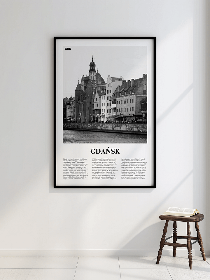Gdansk 02 Newspaper Poster product image (4)