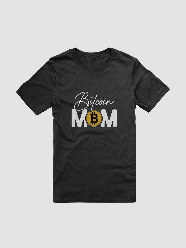 Bitcoin Mom Golden Logo Tee product image (2)