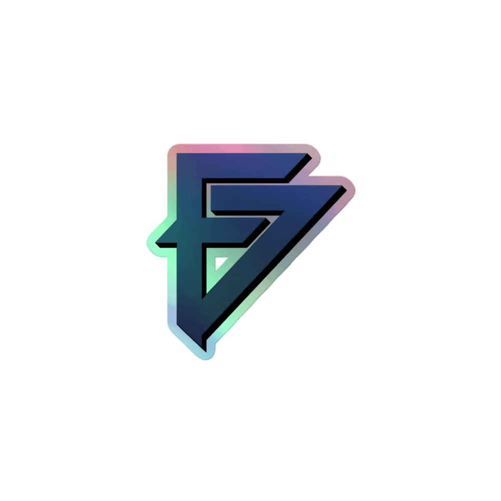 F7 Holografic Sticker product image (1)