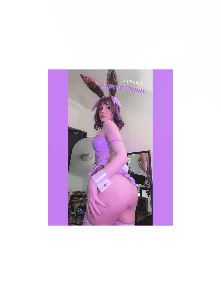Espeon Bunny Girl Cosplay Print V2 product image (1)