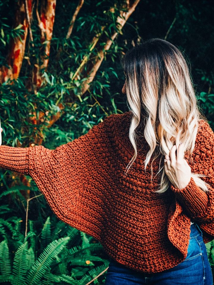 Macchiato Crochet Poncho Pattern (5 Sizes) product image (2)