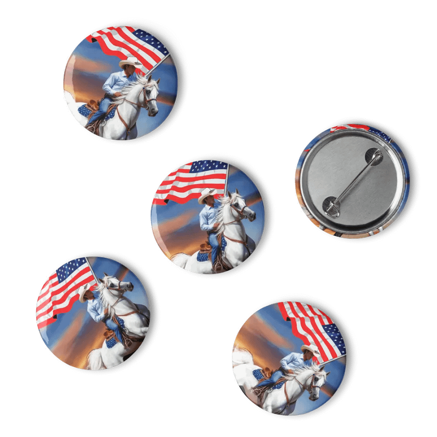 Ride for Freedom Pin Button Set product image (15)