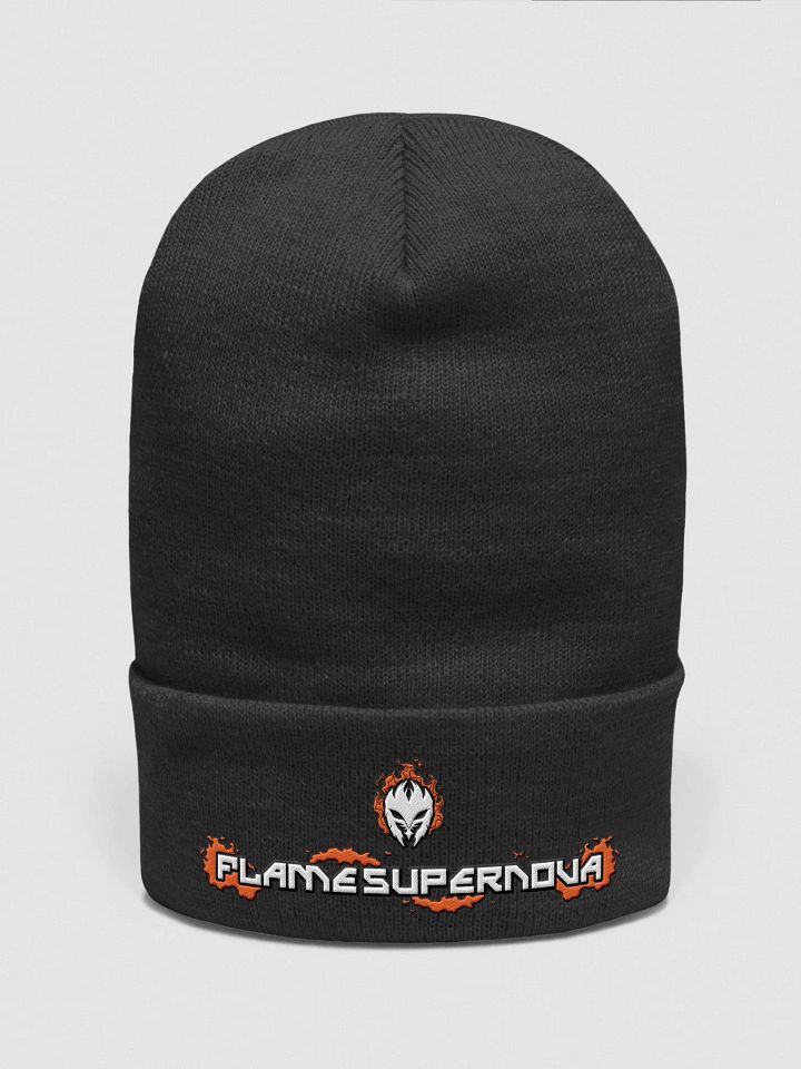 Mask Icon v2 (White) Beanie product image (1)