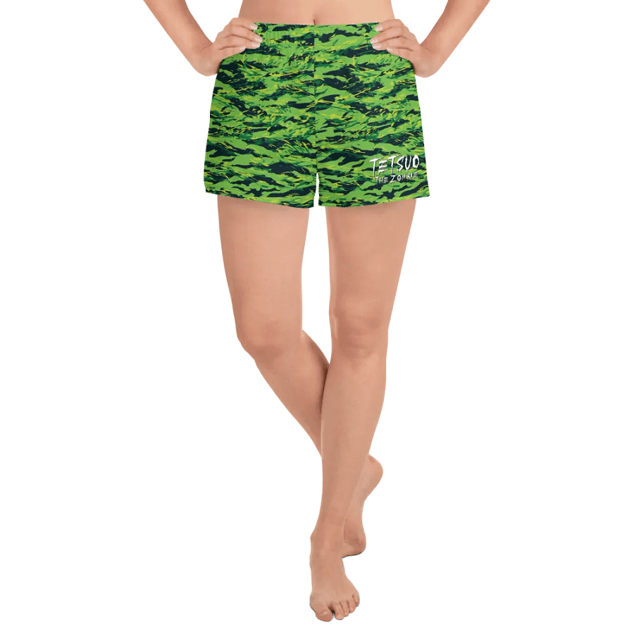 Green Camo Gym Shorts product image (11)