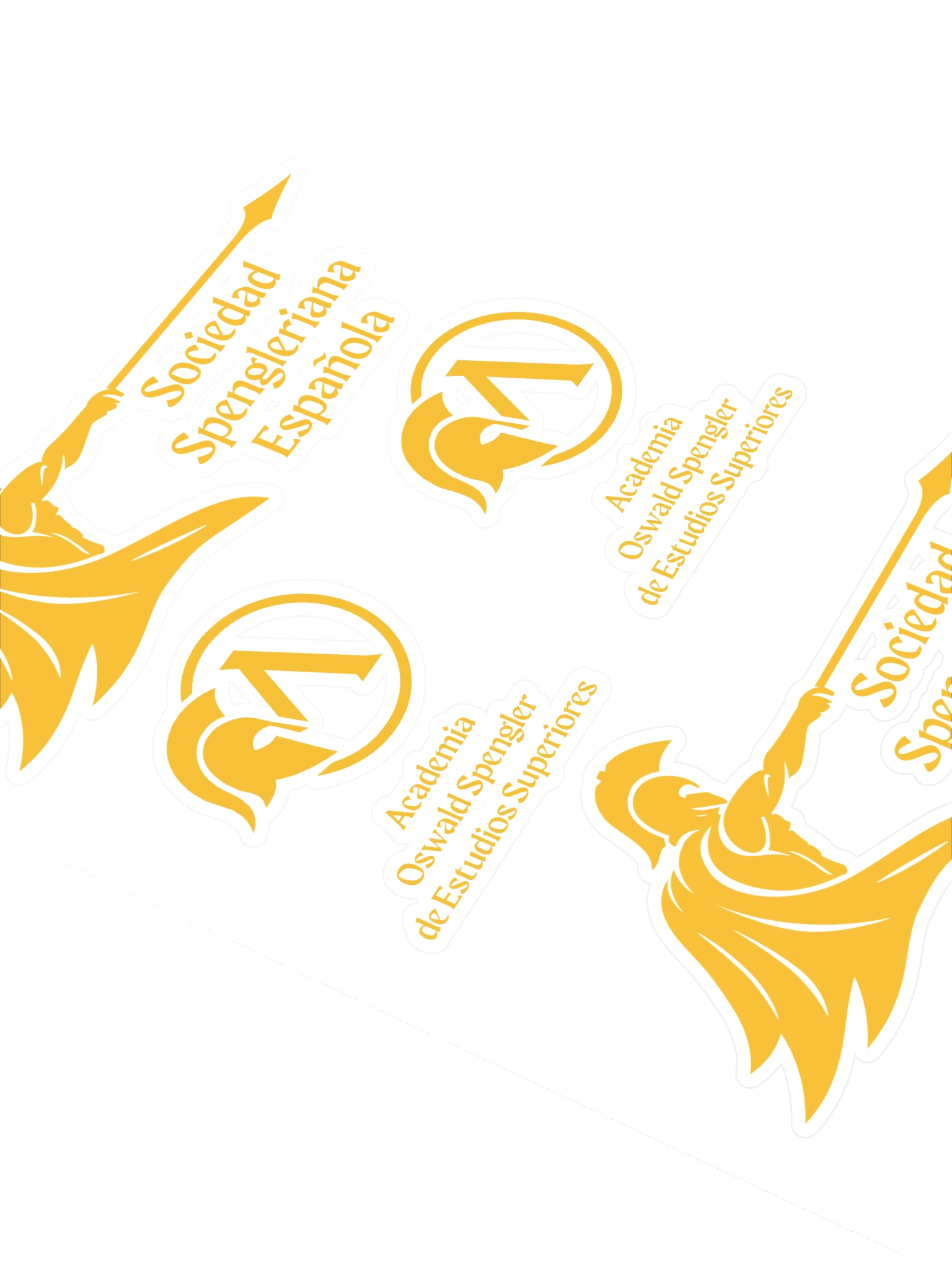 Pegatinas Sociedad Spengleriana y Clave Geopolítica product image (2)