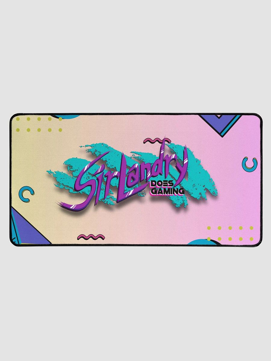 SirLandry Does Gaming Official Colorful Desk Mat product image (1)