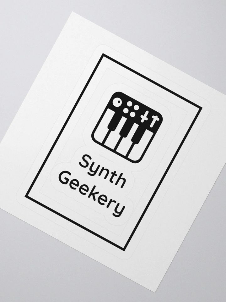 Synth Geekery stickers product image (4)