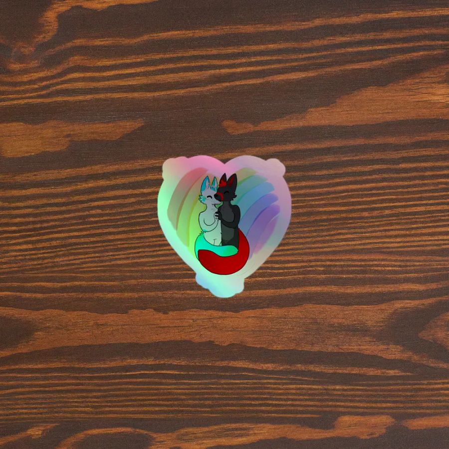 Fisk x Fury Pride Holographic Sticker product image (5)