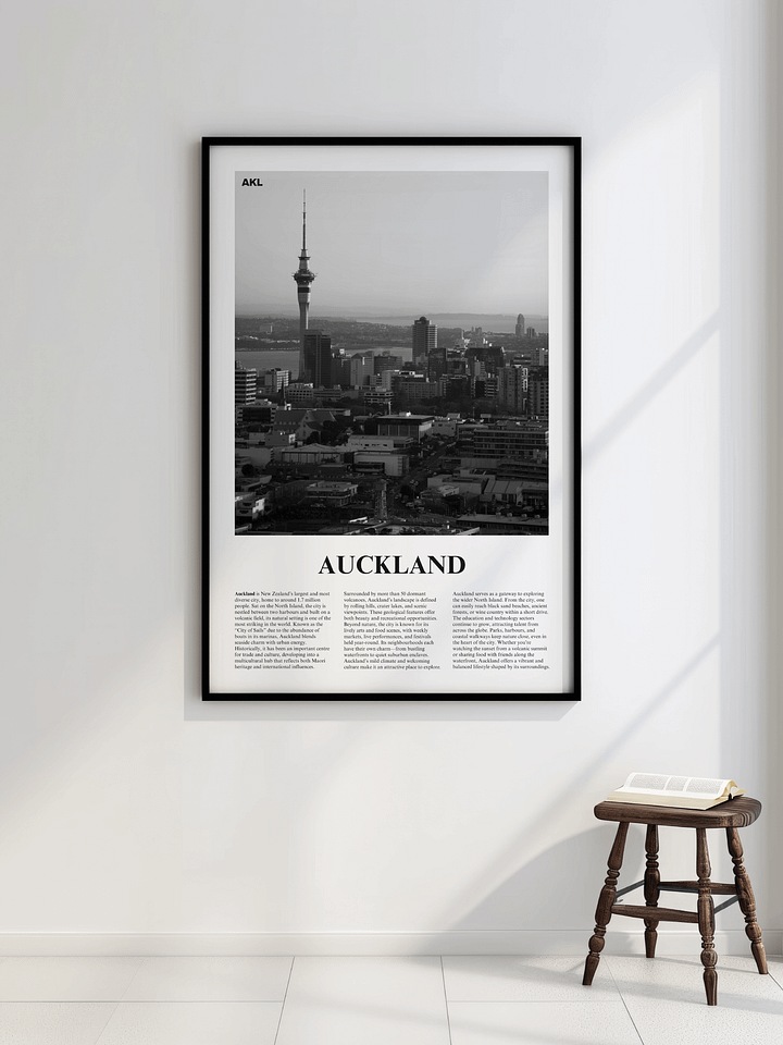 Auckland 02 Newspaper Poster product image (2)
