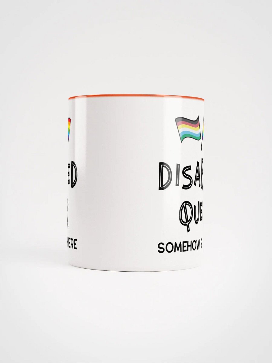 Disabled Queer Still Here ceramic mug product image (6)