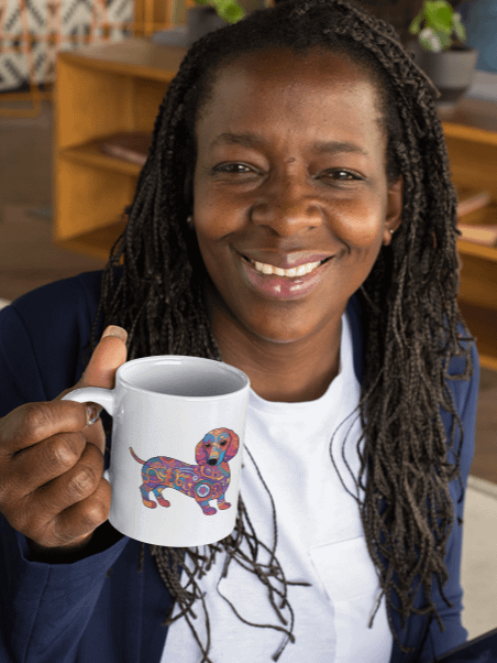 Psychedelic Dachshund #2 - Mug product image (2)