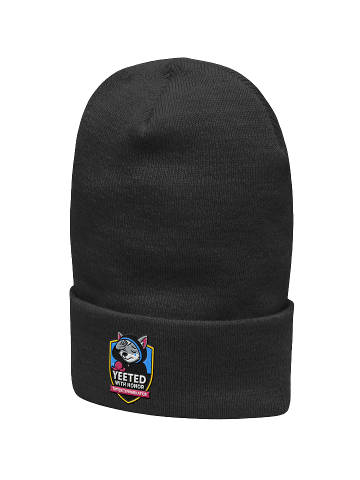 "YEETED WITH HONOR" BEENIE – Official Stream Mascot Edition product image (16)