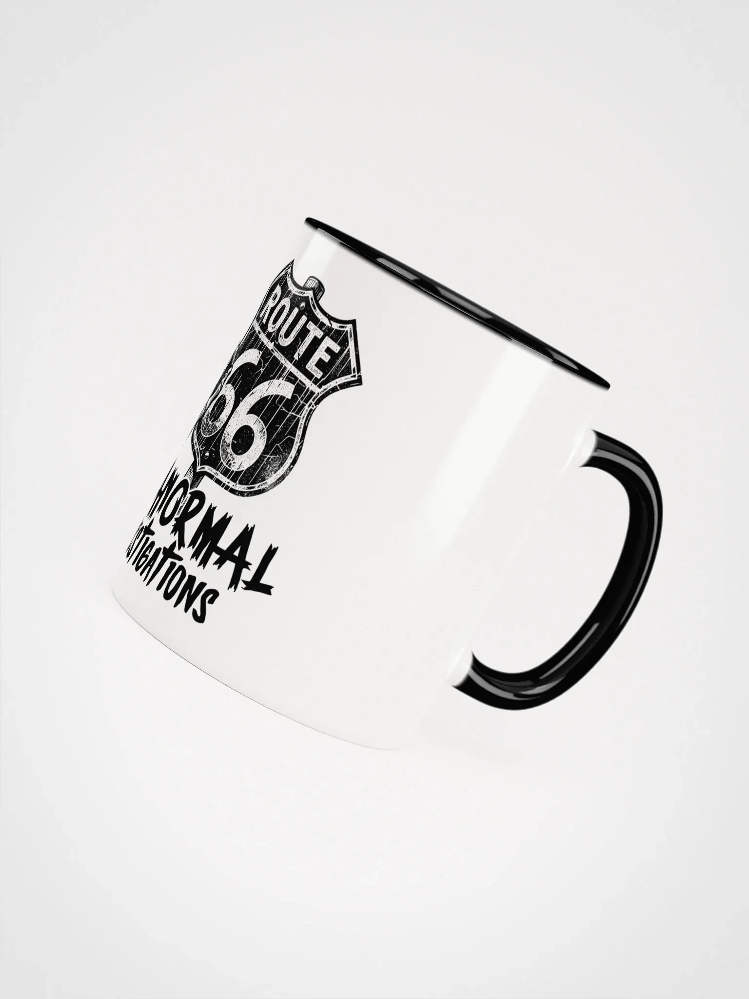 Retro Route 666 Skeleton Mug product image (3)