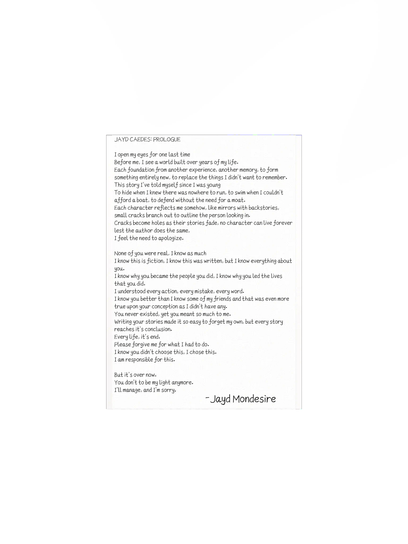 JAYD CAEDES: PROLOGUE