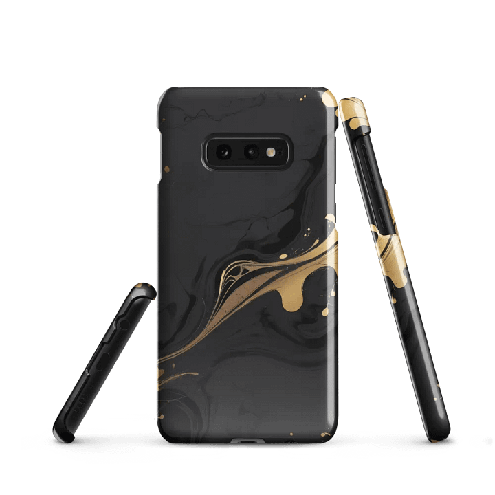 Snap Case for Samsung – Mystic Gold Flow product image (1)