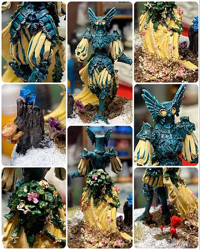 Thank you for joining me for #HobbyHappyHour tonight, folks! Scary to think, the #KingdomDeath #FlowerKnight will be done soo...