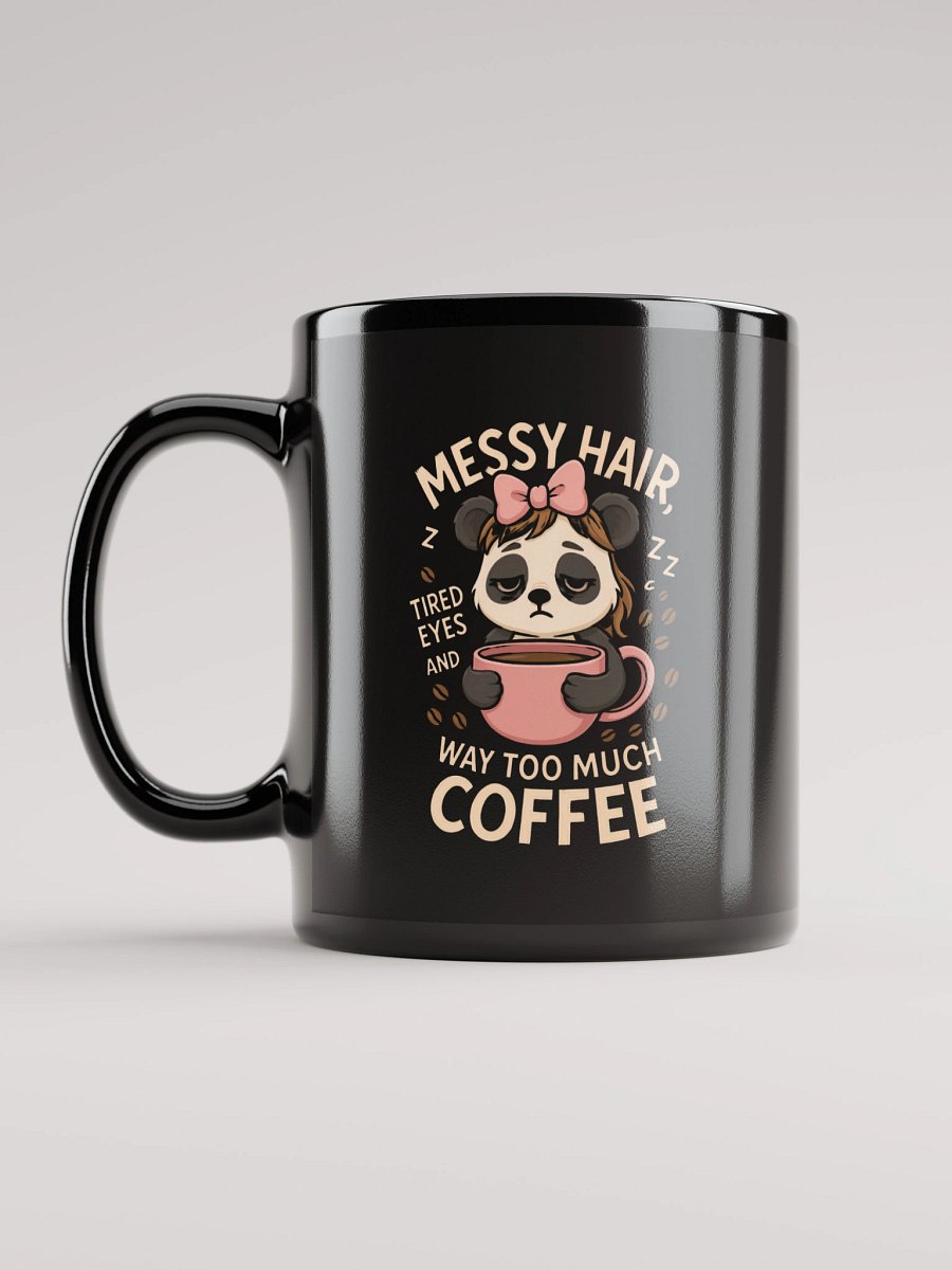 Panda Coffee Lover Mug - Pink Bow product image (11)